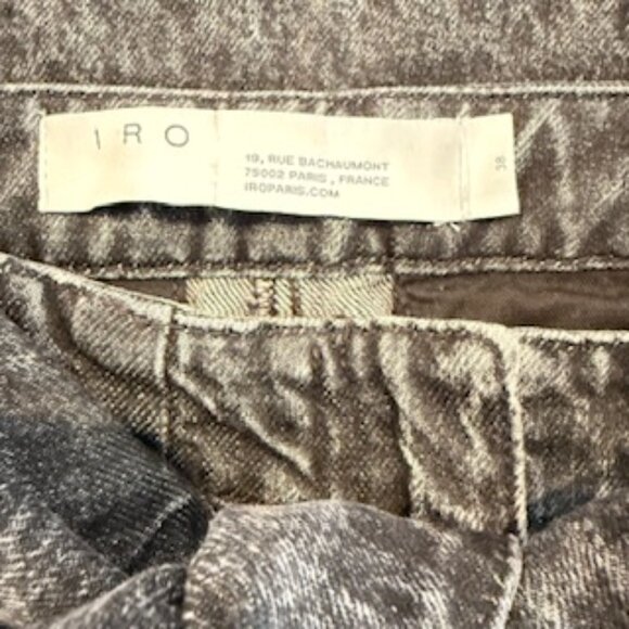 IRO Paperbag Waist Belted Jean Size 38 (French Sizing) / US 6 - Picture 3 of 3